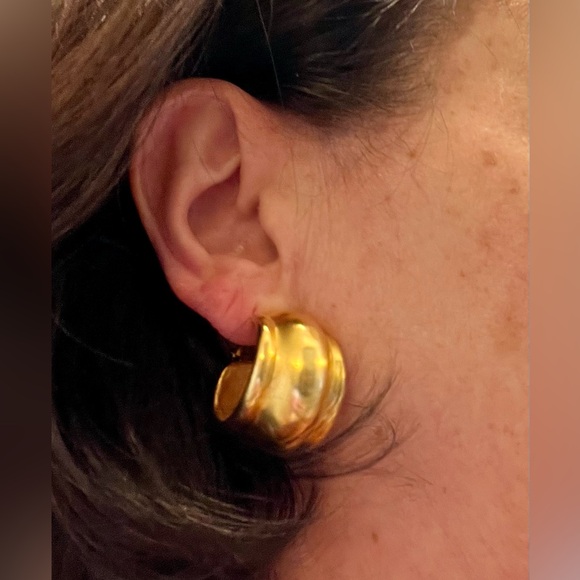 Clara Kasavina NYC 14k Gold Plated Earrings - Picture 2 of 16